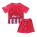 Billige Atletico Madrid Børnetøj Hjemmebanetrøje til baby 2023-24 Kortærmet (+ korte bukser)